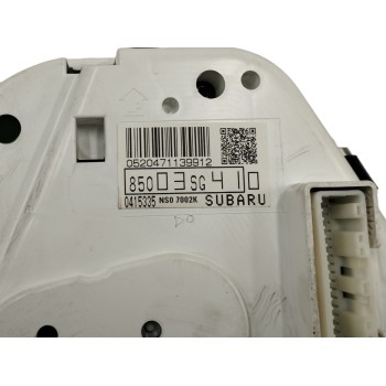 Recambio de cuadro instrumentos para subaru forester 2.0 diesel cat referencia OEM IAM 85003SG410  