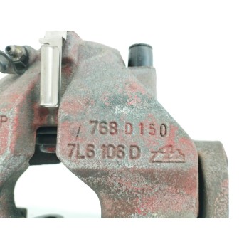 Recambio de pinza freno delantera derecha para volkswagen touareg (7la) 2.5 tdi referencia OEM IAM 7L6106D  
