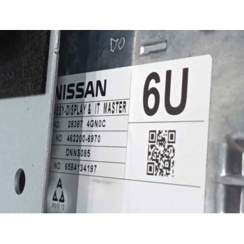 Recambio de sistema audio / radio cd para infiniti q50 2.2 diesel cat referencia OEM IAM 283874GN0C 4622006970 