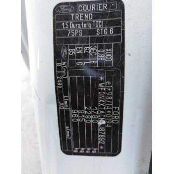 ford transit courier del año 2017