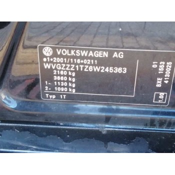 volkswagen touran (1t1) del año 2007