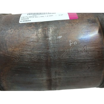 Recambio de catalizador para fiat nuova 500 (150) 1.2 cat referencia OEM IAM 51938204  