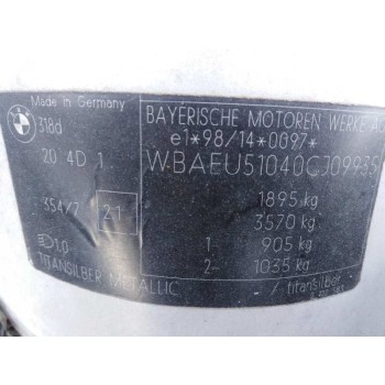 bmw serie 3 berlina (e46) del año 2002