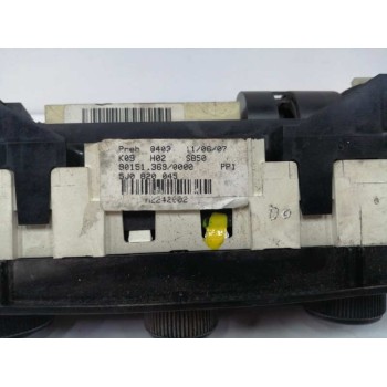 Recambio de mando calefaccion / aire acondicionado para skoda roomster (5j7) 1.4 16v referencia OEM IAM 5J0820045  
