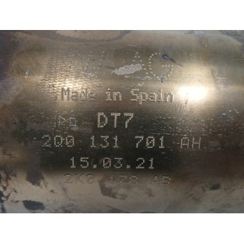 Recambio de catalizador para seat arona (kj7, kjp) 1.0 tsi referencia OEM IAM 2K0178AB 2Q0131701AH 2Q0181AA