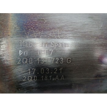 Recambio de catalizador para seat arona (kj7, kjp) 1.0 tsi referencia OEM IAM 2K0178AB 2Q0131701AH 2Q0181AA