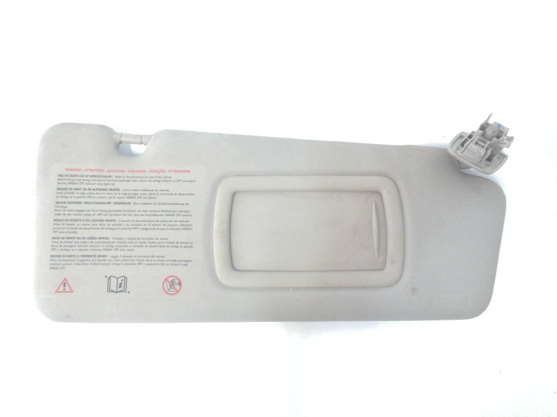Recambio de parasol derecho para renault megane iii berlina 5 p authentique referencia OEM IAM   