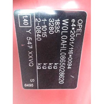 opel astra gtc del año 2005