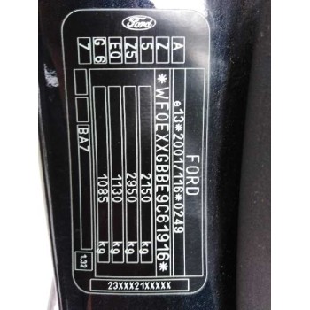 ford mondeo ber. (ca2) del año 2009