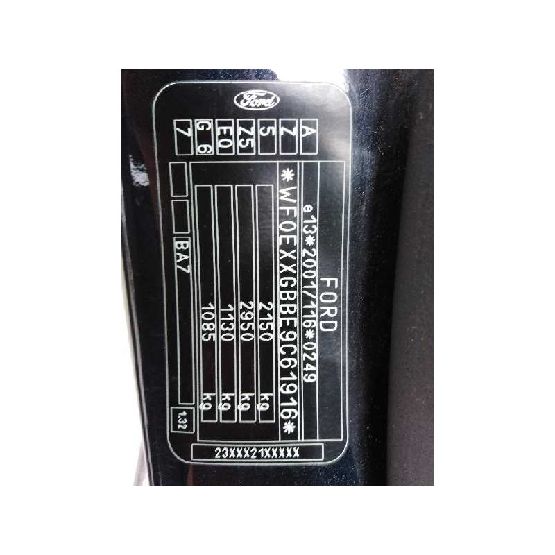 FORD MONDEO IV (BA7) 2009