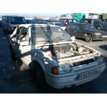 ford escort cabrio del año 1990