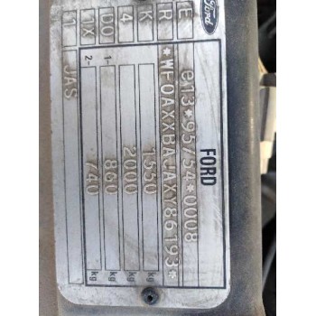 ford fiesta berlina (dx) del año 1999