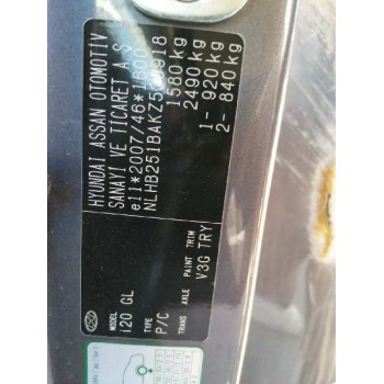 hyundai i20 ii (gb, ib) del año 2019