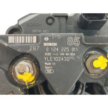 Recambio de alternador para mg mg zr (f/rf) 1.4 16v cat referencia OEM IAM YLE102430 0124225011 85A