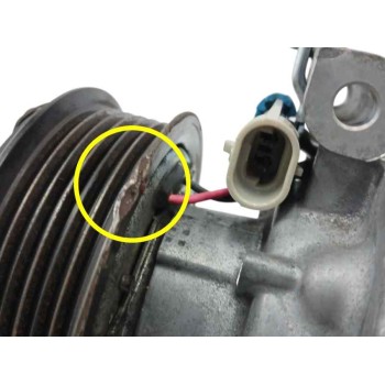 Recambio de compresor aire acondicionado para opel mokka 1.6 cdti dpf referencia OEM IAM 42456934 POLEA DAÑADA 
