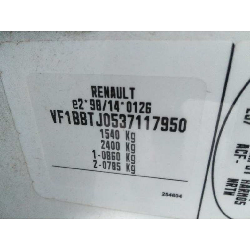 RENAULT CLIO II FASE II (B/CB0) 2007