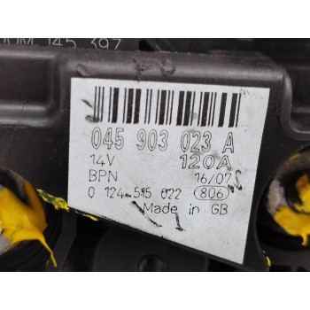 Recambio de alternador para volkswagen polo (9n3) 1.4 tdi referencia OEM IAM 045903023A 0124515022 120A