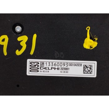 Recambio de sistema audio / radio cd para opel astra j gtc sportive referencia OEM IAM 13360093 CONTROLES RADIO 