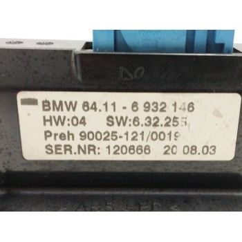 Recambio de mando climatizador para bmw serie 7 (e65/e66) 730d referencia OEM IAM 64116932146 900251210019 