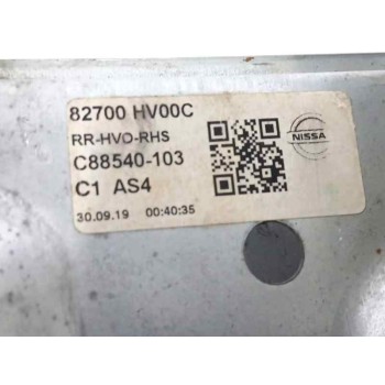 Recambio de elevalunas trasero derecho para nissan qashqai (j11) (2021 - ...) 1.3 dig-t referencia OEM IAM 82700HV00C  