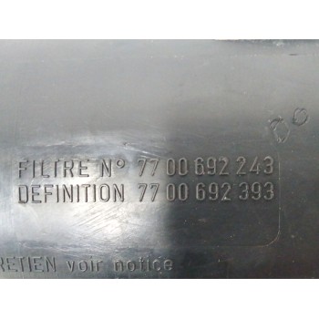 Recambio de filtro aire para renault fuego 2.0 referencia OEM IAM 7700692243 7700692393 