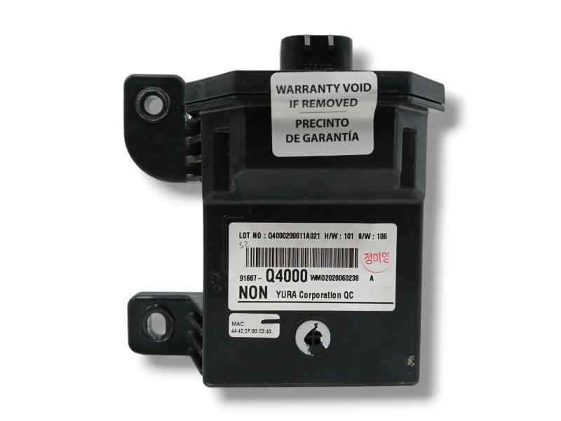Recambio de modulo electronico para kia niro e-niro drive referencia OEM IAM 91687Q4000 CONTROL DE CORRIENTE Recambio de modulo electronico para kia niro e-niro drive referencia OEM IAM 91687Q4000 CONTROL DE CORRIENTE