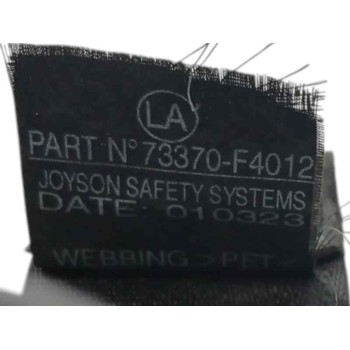 Recambio de cinturon seguridad trasero izquierdo para toyota c-hr (_x1_) 1.8 hybrid (zyx10_, zyx11_) referencia OEM IAM 73370F40