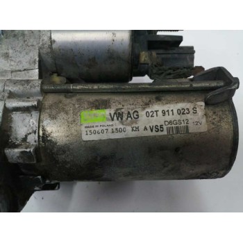 Recambio de motor arranque para skoda roomster (5j7) 1.4 16v referencia OEM IAM 02T911023S D6GS12 