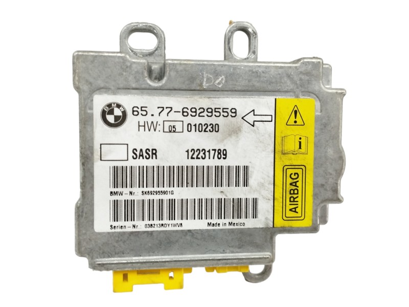 Recambio de centralita airbag para bmw serie 7 (e65/e66) 730d referencia OEM IAM 65776929559 12231789 