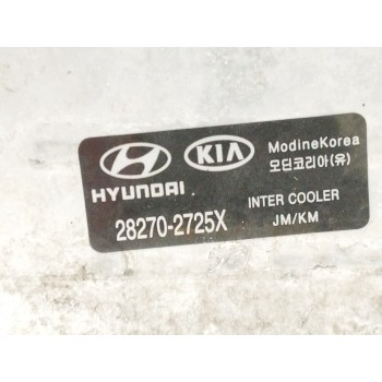 Recambio de intercooler para kia sportage 2.0 crdi referencia OEM IAM 282702725X  