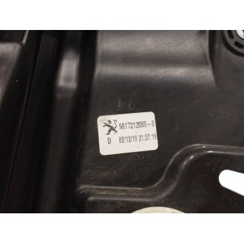 Recambio de elevalunas delantero derecho para peugeot rifter 1.5 blue-hdi fap referencia OEM IAM 9817212080 9817217680 