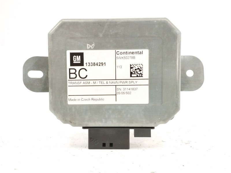Recambio de modulo electronico para opel astra j gtc sportive referencia OEM IAM 13384291 CENTRALITA NAVEGACION 5WK50278B Recambio de modulo electronico para opel astra j gtc sportive referencia OEM IAM 13384291 CENTRALITA NAVEGACION 5WK50278B