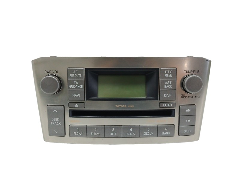Recambio de sistema audio / radio cd para toyota avensis berlina (t25) 2.0 turbodiesel cat referencia OEM IAM 8612005130 W58832 Recambio de sistema audio / radio cd para toyota avensis berlina (t25) 2.0 turbodiesel cat referencia OEM IAM 8612005130 W58832