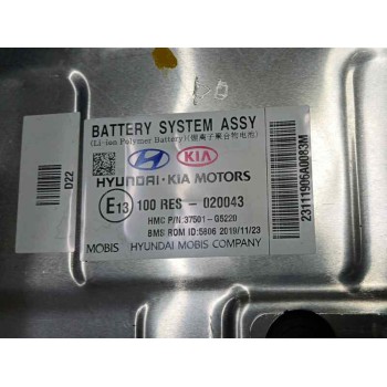 Recambio de bateria para kia niro (2016 - ...) drive referencia OEM IAM 37501G5220 48002 KM 