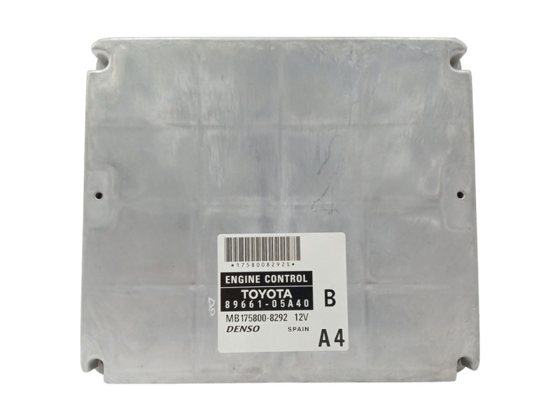 Recambio de centralita motor uce para toyota avensis berlina (t25) 2.0 turbodiesel cat referencia OEM IAM 8966105A40 MB175800829 Recambio de centralita motor uce para toyota avensis berlina (t25) 2.0 turbodiesel cat referencia OEM IAM 8966105A40 MB175800829