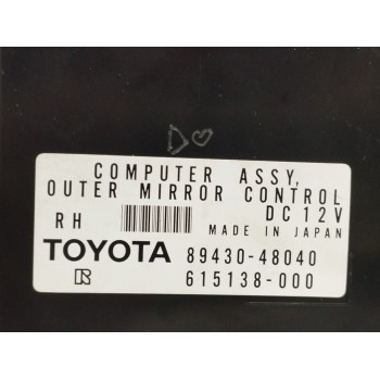 Recambio de modulo electronico para lexus rx 3.3 v6 24v cat referencia OEM IAM 8943048040 615138000 