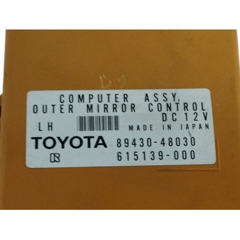 Recambio de modulo electronico para lexus rx 3.3 v6 24v cat referencia OEM IAM 8943048030 615139000 