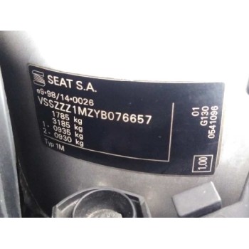 seat toledo (1m2) del año 2000