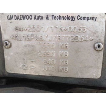 chevrolet kalos del año 2007