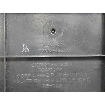 Recambio de guarnecido puerta delantera izquierda para kia niro e-niro drive referencia OEM IAM 82312G5000  