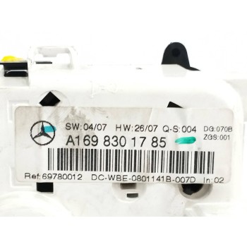 Recambio de mando calefaccion / aire acondicionado para mercedes-benz clase a (w169) 2.0 cdi cat referencia OEM IAM A1698301785 