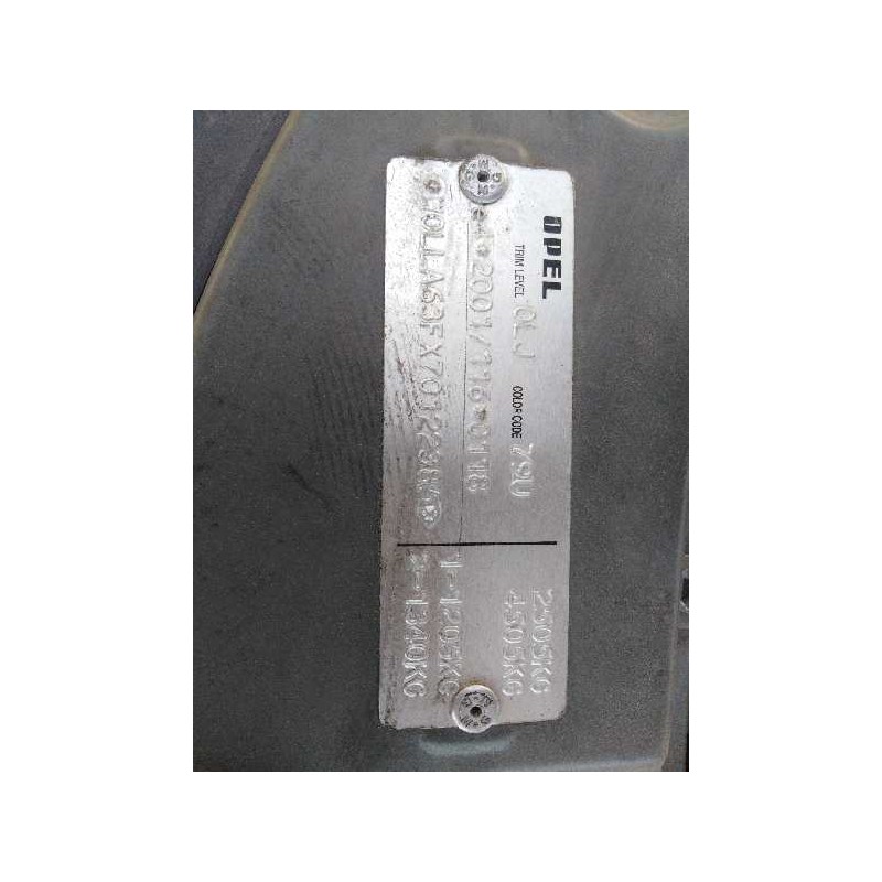 OPEL ANTARA A (L07) 2007
