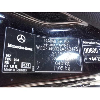 mercedes-benz clase c (w204) lim. del año 2011