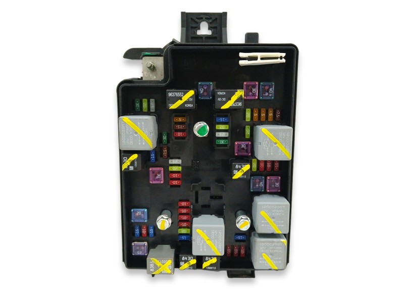 Recambio de caja reles / fusibles para chevrolet aveo berlina hatchback 1.4 cat referencia OEM IAM 95092982  