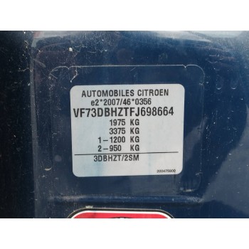 Recambio de carroceria corte para citroën c4 picasso 1.6 blue-hdi fap referencia OEM IAM   