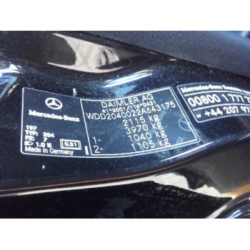 mercedes-benz clase c (w204) lim. del año 2011