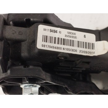 Recambio de pedal freno para peugeot expert furgón v 1.5 bluehdi 120 referencia OEM IAM 9817949480  