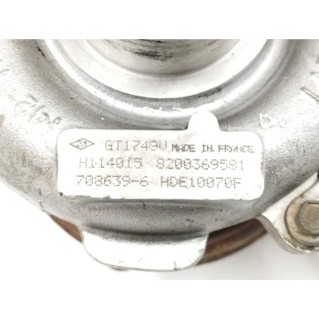 Recambio de turbocompresor para renault megane ii berlina 5p 1.9 dci diesel referencia OEM IAM 8200369581 7086396 