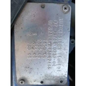 peugeot 206 berlina del año 2003