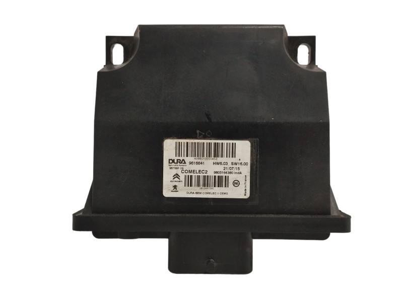 Recambio de centralita cambio automatico para citroën c4 picasso 1.6 blue-hdi fap referencia OEM IAM 9805164380  